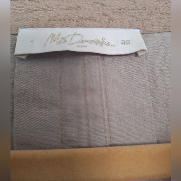 Mes Demoiselles Classic Tan Color  Cotton Jumpsuit Romper Size  36 - Picture 2 of 9